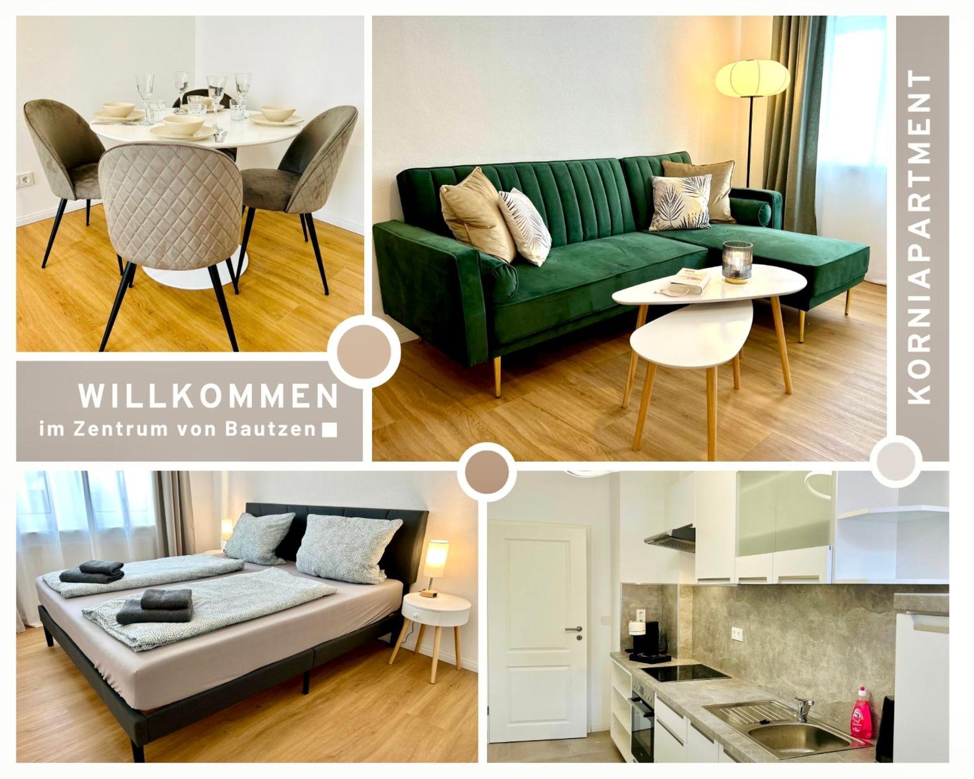 Korniapartment Zentrum 2 Schlafzimmer Stellplatz Bautzen Exterior foto